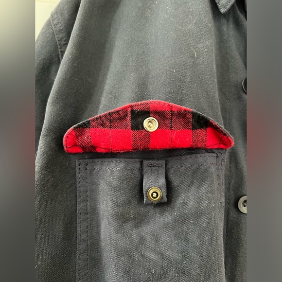 Filson Flannel Lined Waxed Chore Coat Men’s XXL - Picture 4 of 7